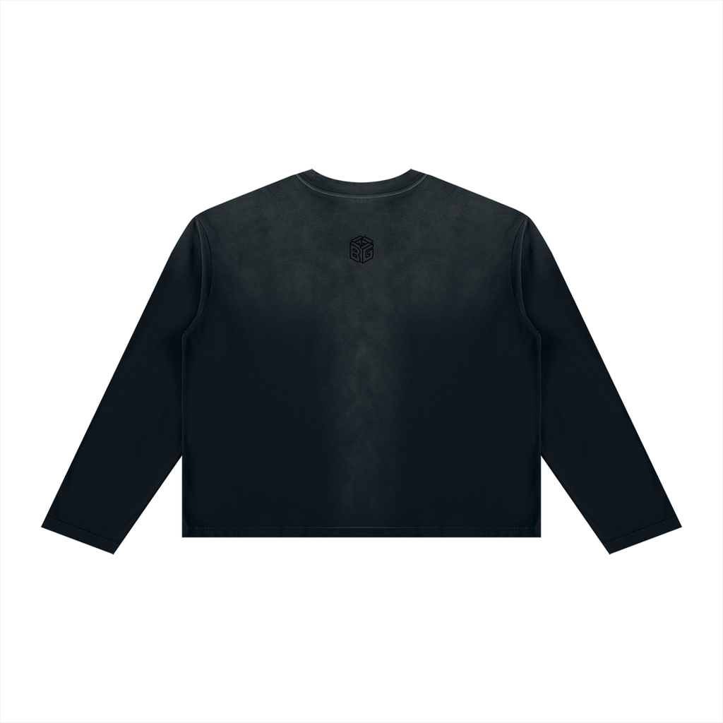HIM Sunfade Boxy Long Sleeve T-Shirt