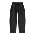 FANM Vintage Wash Barrel Leg Fleece Sweatpants