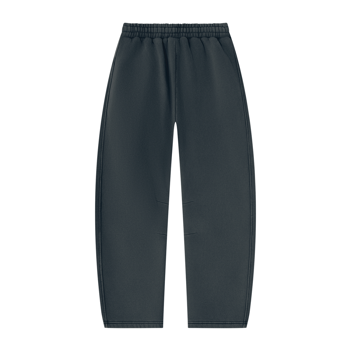 BELGASON Vintage Wash Barrel Leg Fleece Sweatpants