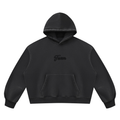 FANM Vintage Wash Boxy Fleece Hoodie