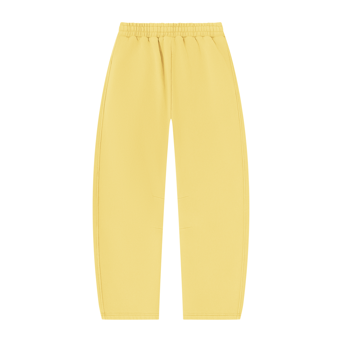 FANM Vintage Wash Barrel Leg Fleece Sweatpants