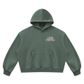BELGASON Vintage Wash Boxy Fleece Hoodie