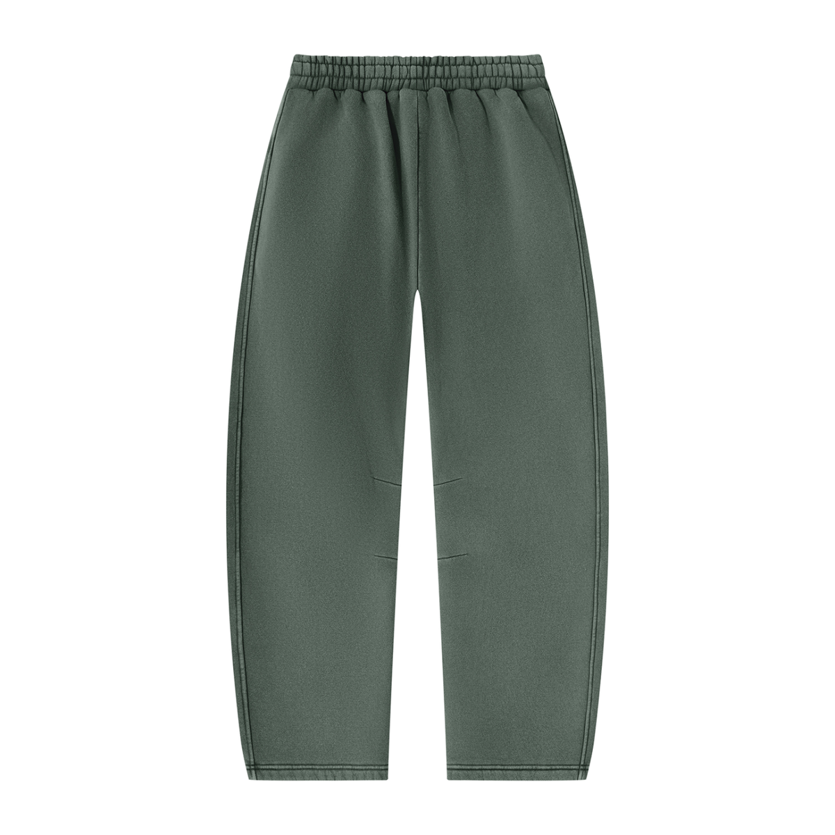 BELGASON Vintage Wash Barrel Leg Fleece Sweatpants