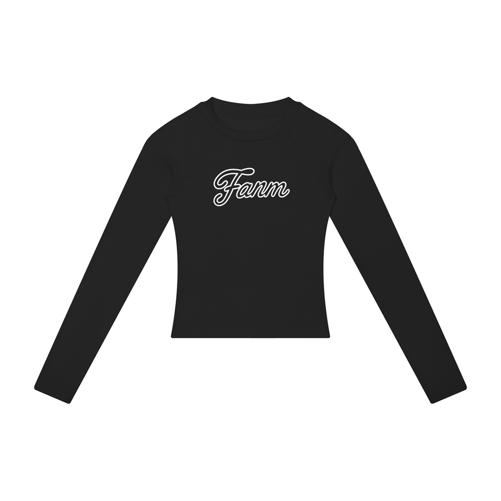 FANM  Slim Raglan Long Sleeve T-Shirt