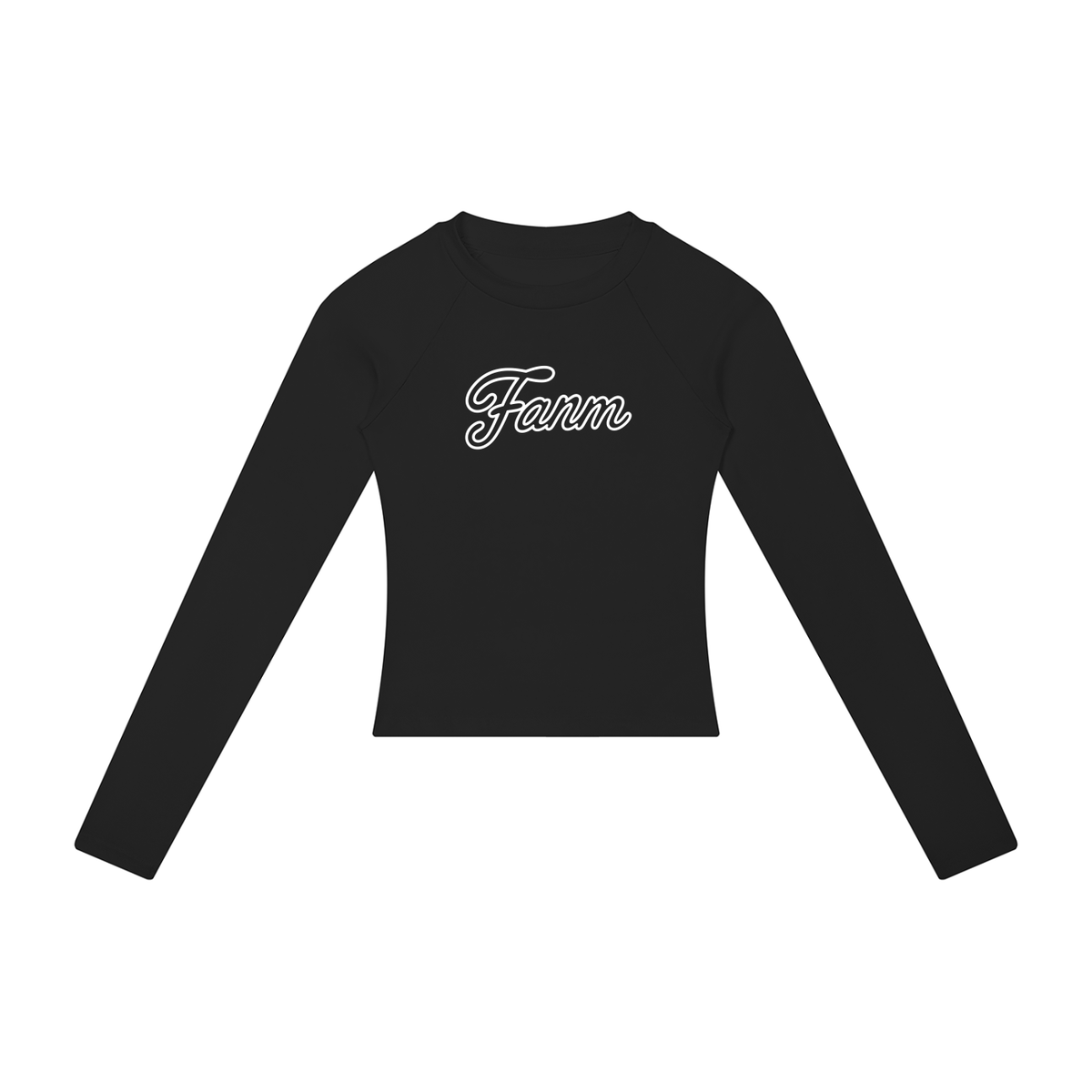 FANM  Slim Raglan Long Sleeve T-Shirt