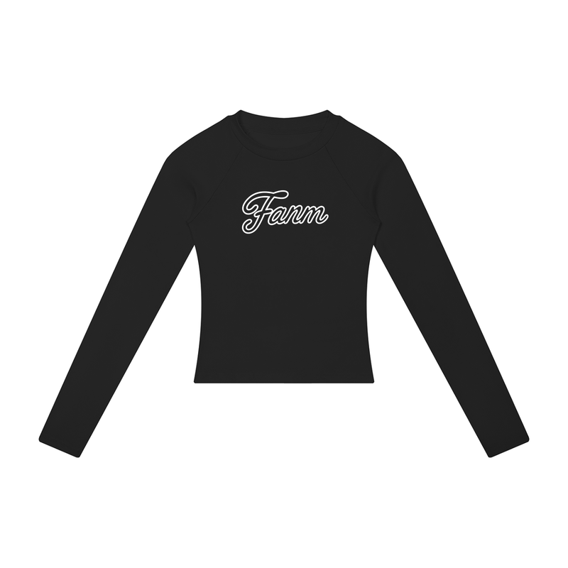 FANM  Slim Raglan Long Sleeve T-Shirt