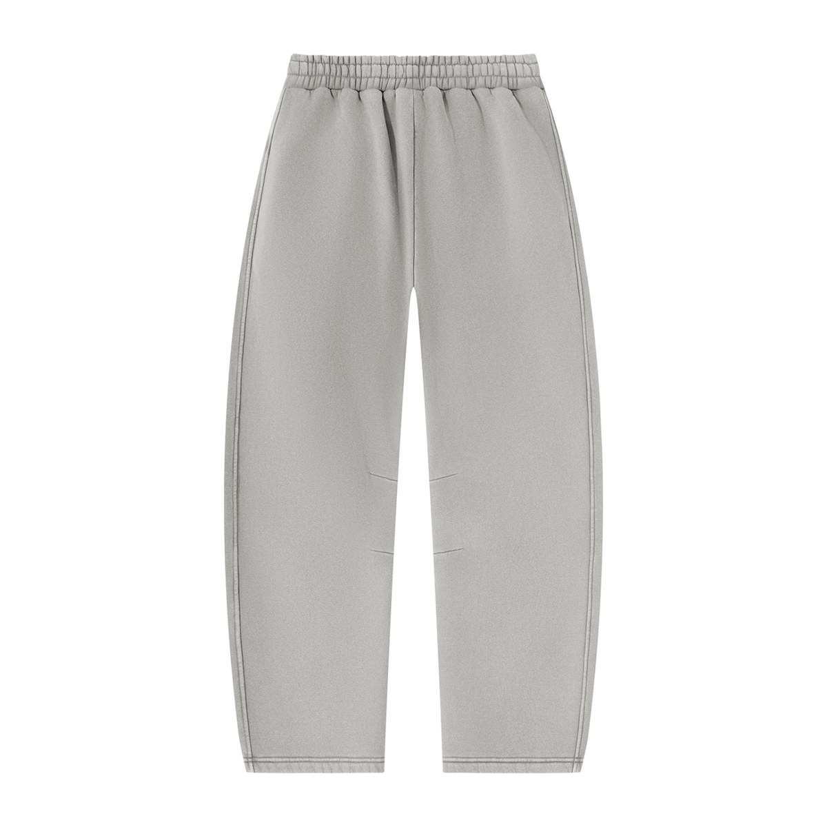 FANM Vintage Wash Barrel Leg Fleece Sweatpants