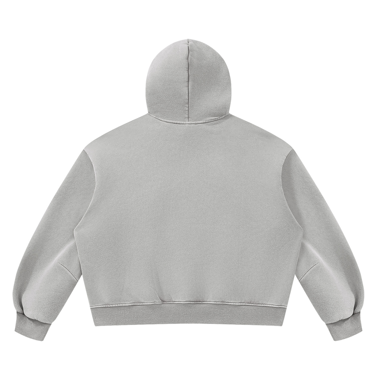 FANM Vintage Wash Boxy Fleece Hoodie