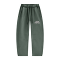 BELGASON Vintage Wash Barrel Leg Fleece Sweatpants