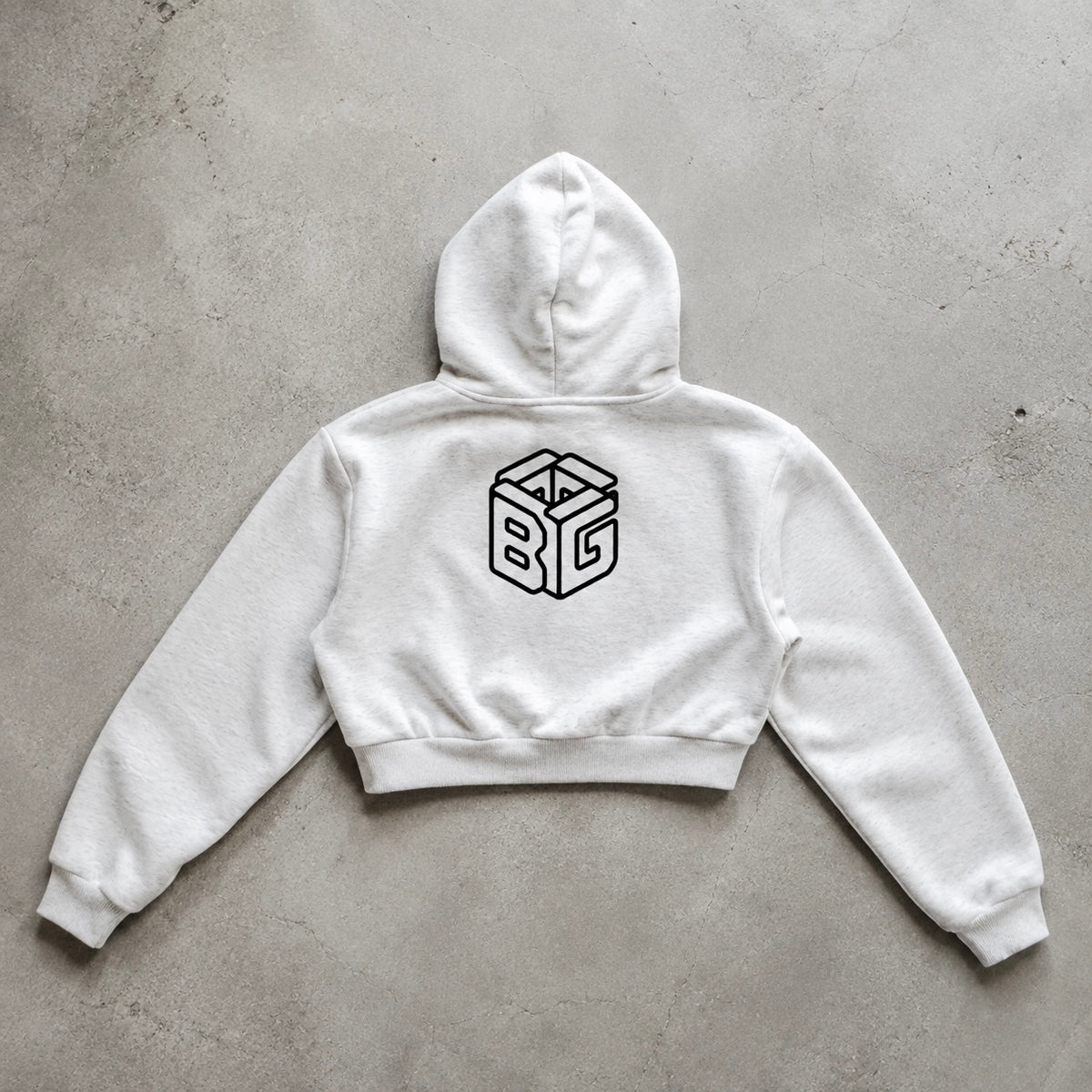 FANM Essential Cropped Hoodie