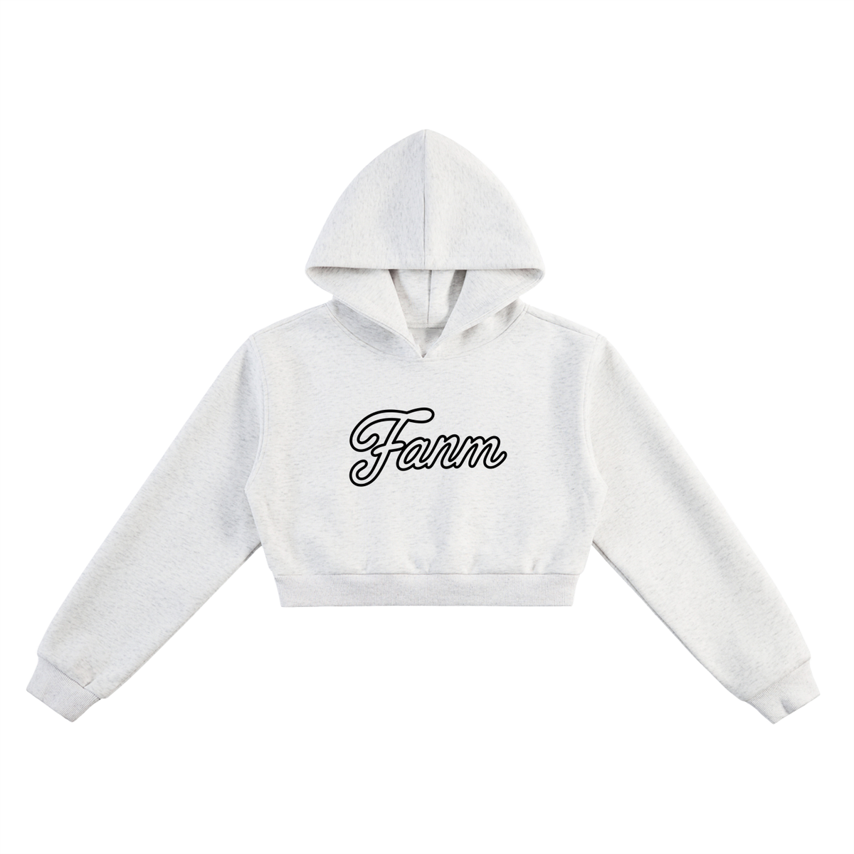 FANM Essential Cropped Hoodie