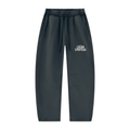 BELGASON Vintage Wash Barrel Leg Fleece Sweatpants