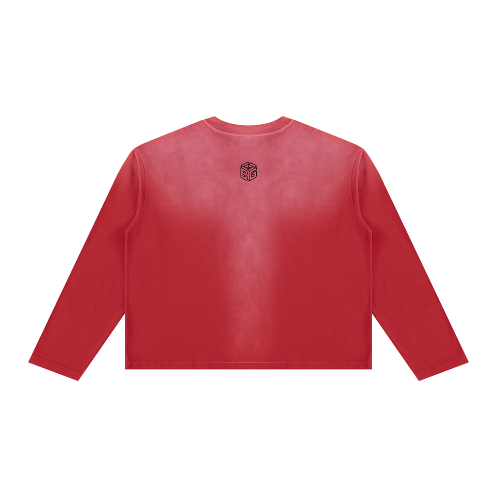 HIM Sunfade Boxy Long Sleeve T-Shirt