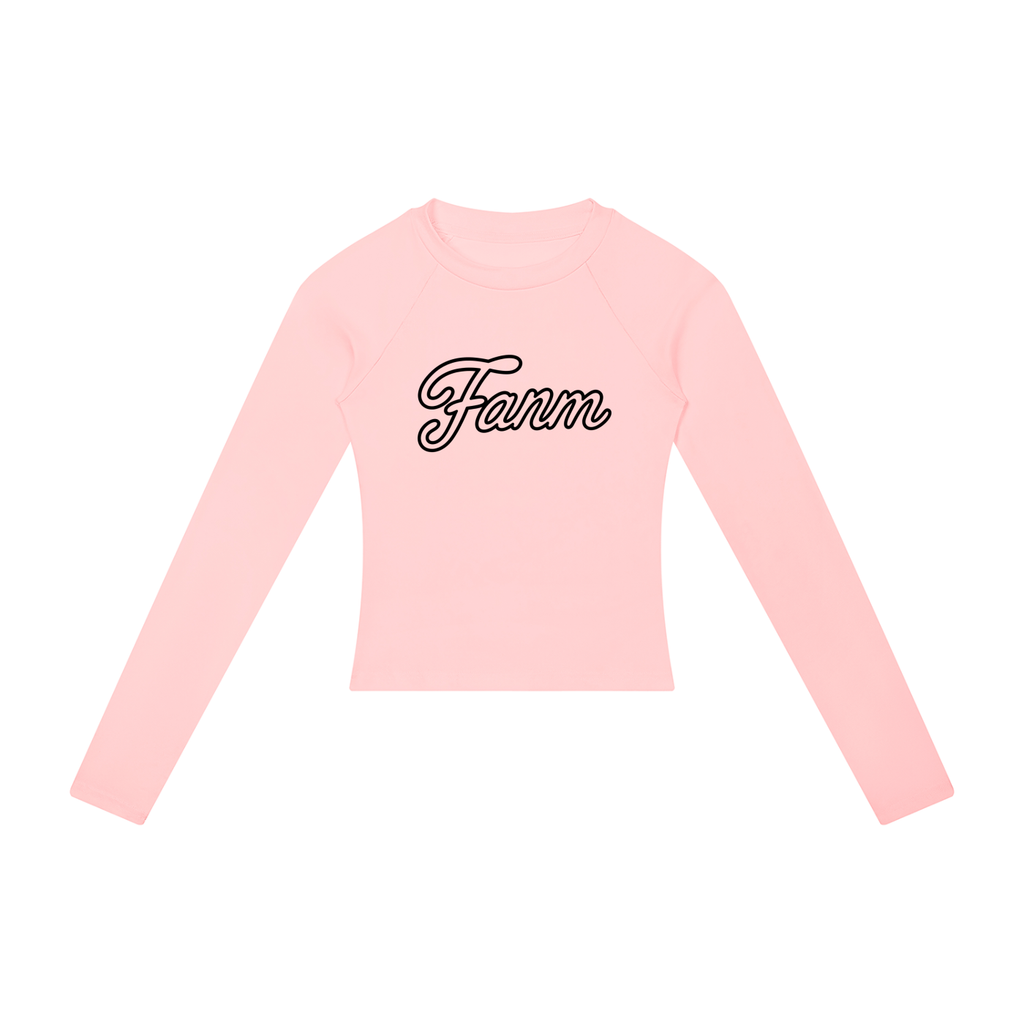 FANM Slim Raglan Long Sleeve T-Shirt