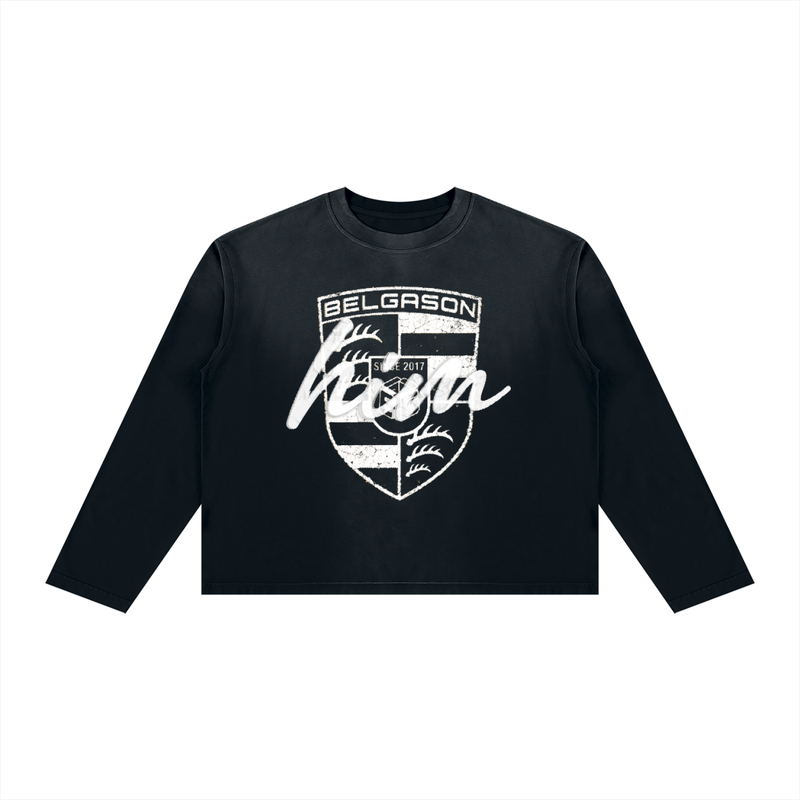 HIM Sunfade Boxy Long Sleeve T-Shirt
