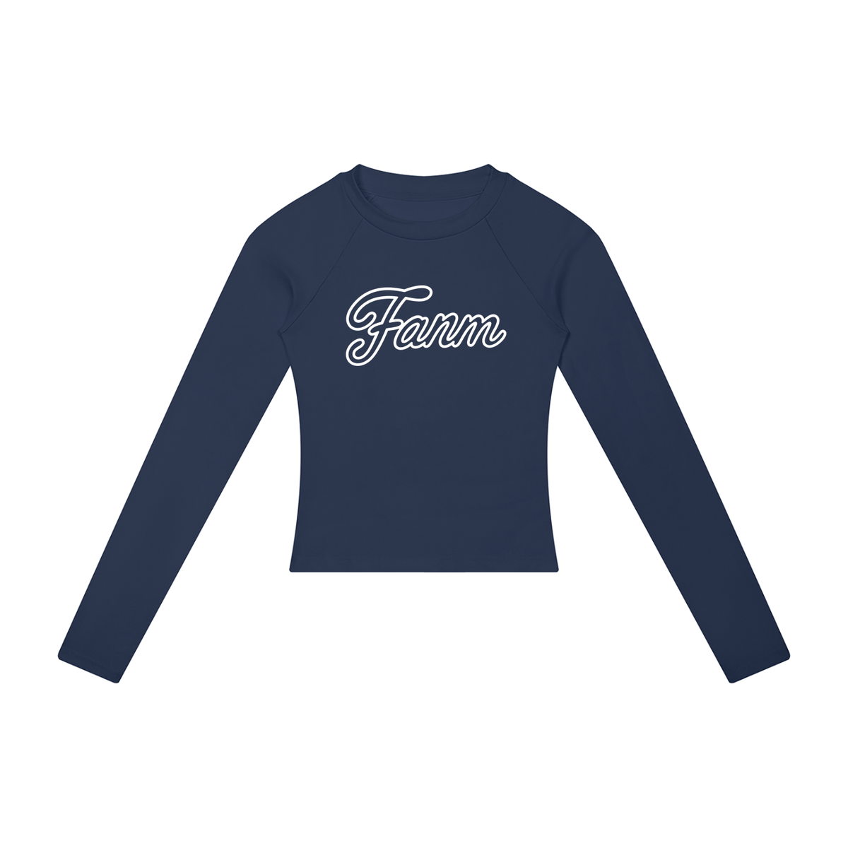 FANM  Slim Raglan Long Sleeve T-Shirt