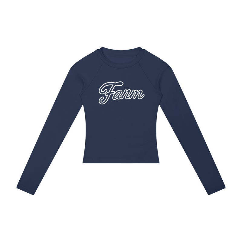 FANM  Slim Raglan Long Sleeve T-Shirt