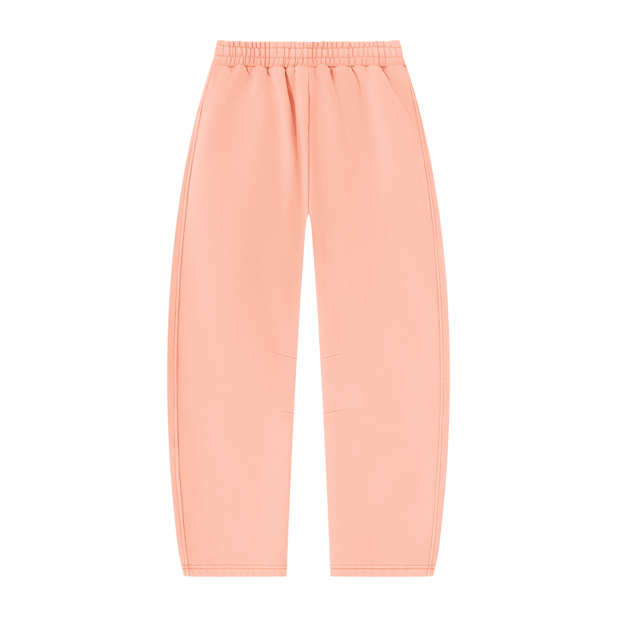 FANM Vintage Wash Barrel Leg Fleece Sweatpants