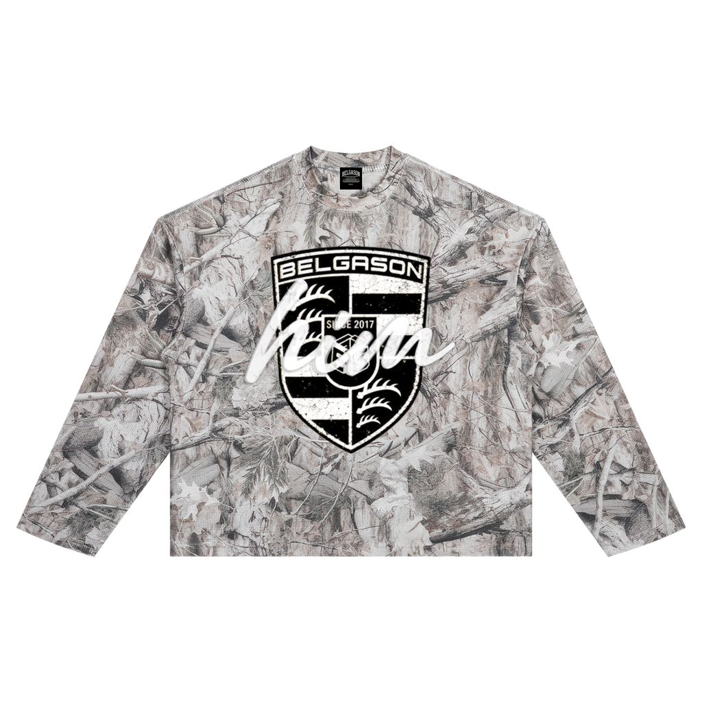 HIM Tree Camo Waffle T-Shirt