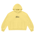 FANM Vintage Wash Boxy Fleece Hoodie