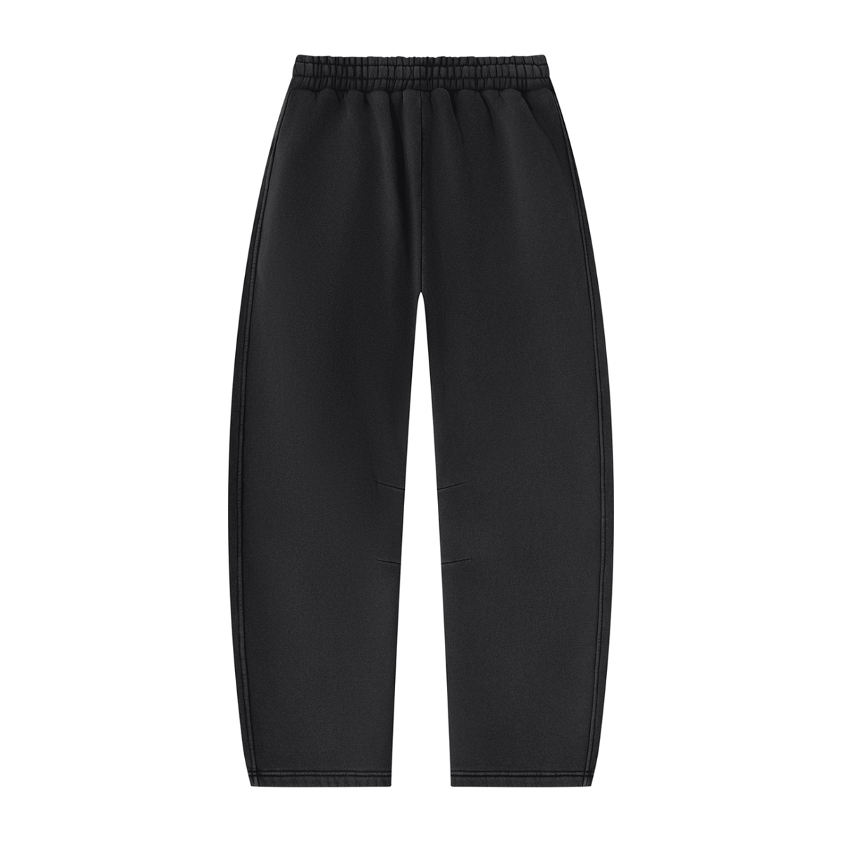 BELGASON Vintage Wash Barrel Leg Fleece Sweatpants