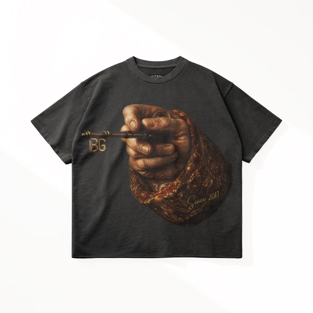 T-shirt Got The Key - Face avant - Belgason Clothing